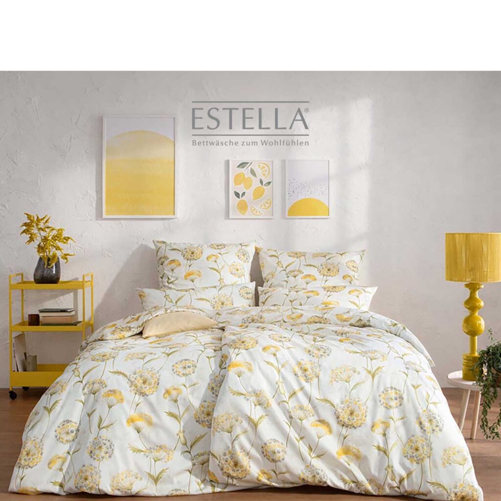 Estella Mako Satin Bettwäsche Lumina